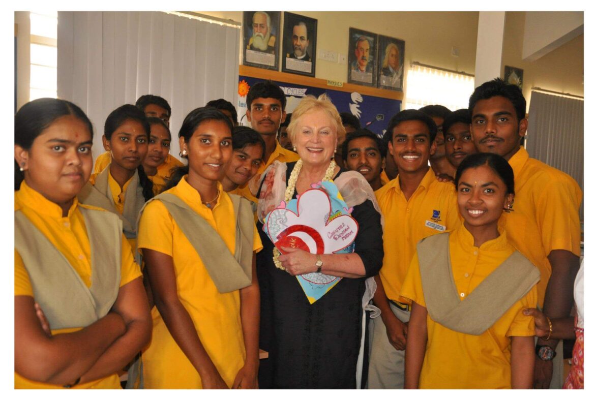 Christel, an active proponent of social responsibility, shares her wealth with arts organizations.